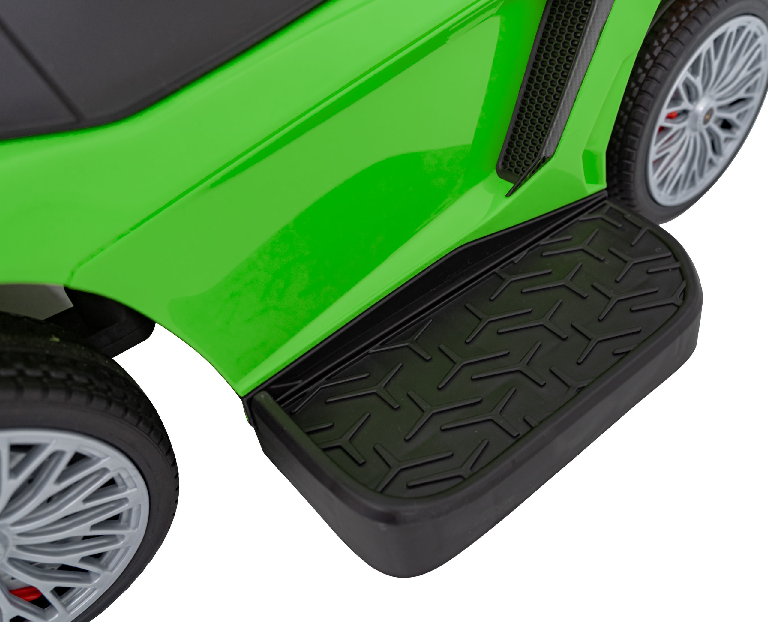 Masinuta de impins cu maner parental Lamborghini Aventador (8810) Verde - Autokids.ro - poza 5