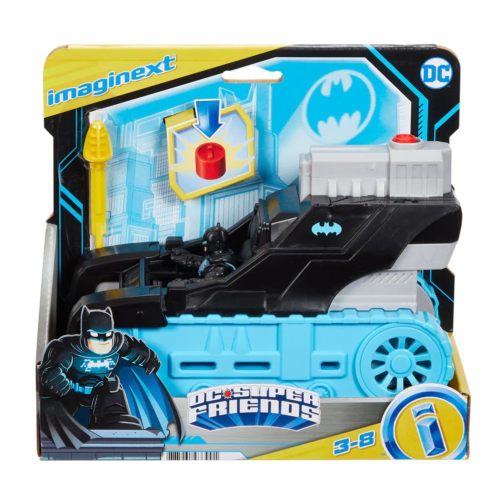 Masinuta de lupta cu figurina DC Super Friends Batman Imaginext diverse modele - poza 4
