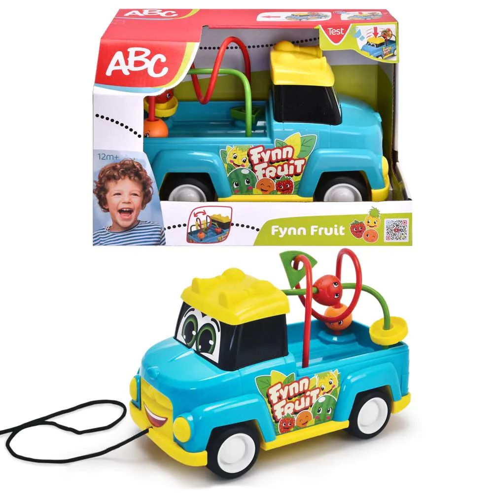 Masinuta de tras pentru bebelusi ABC Fynn Fruit - poza 3