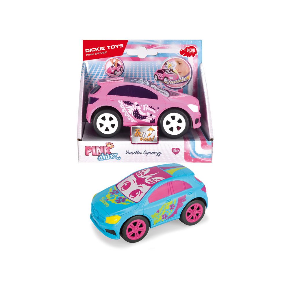 Masinuta Dickie Pink Drivez cu miros de vanilie 11 cm - poza 2