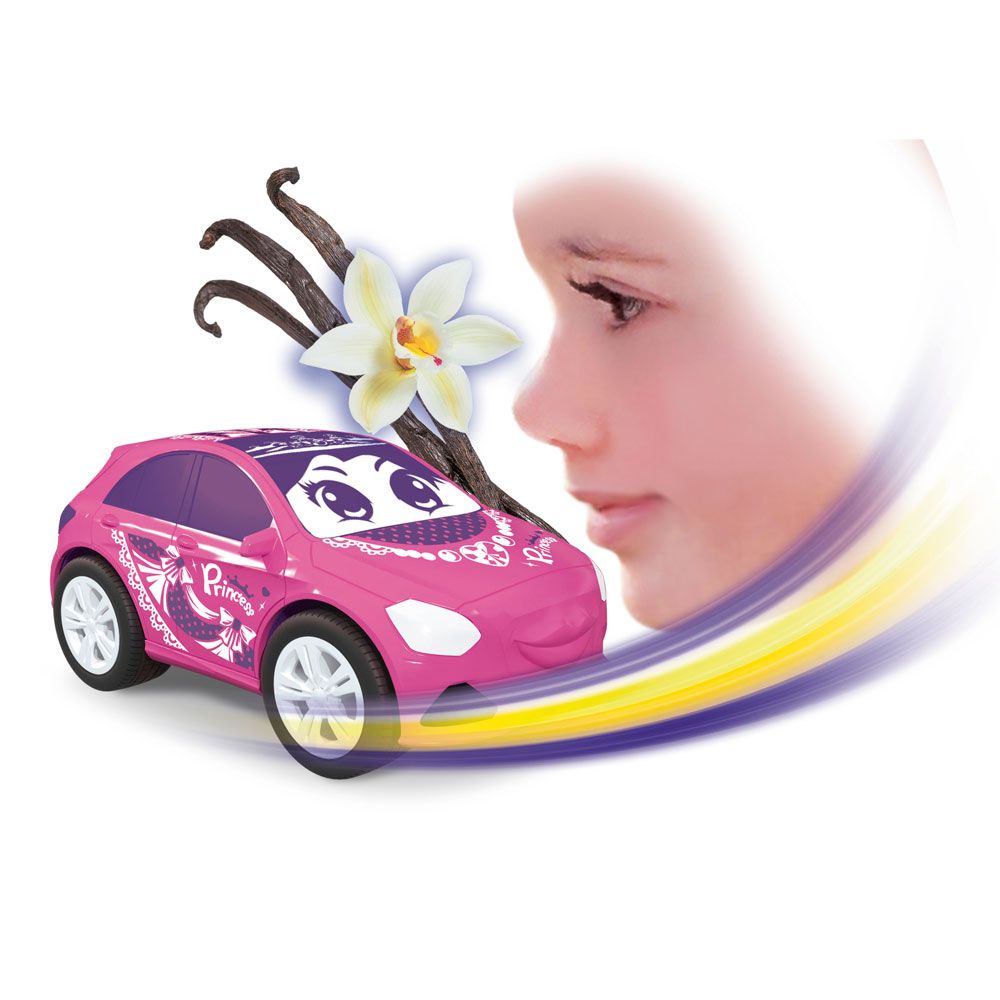 Masinuta Dickie Pink Drivez cu miros de vanilie 11 cm - poza 4