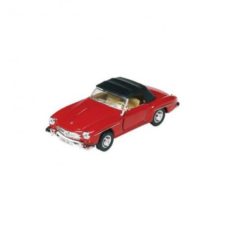 Masinuta Die-Cast Mercedes-Benz 190 SL 1955 – scara 1:36, cu functie pull-back – Goki - poza 2