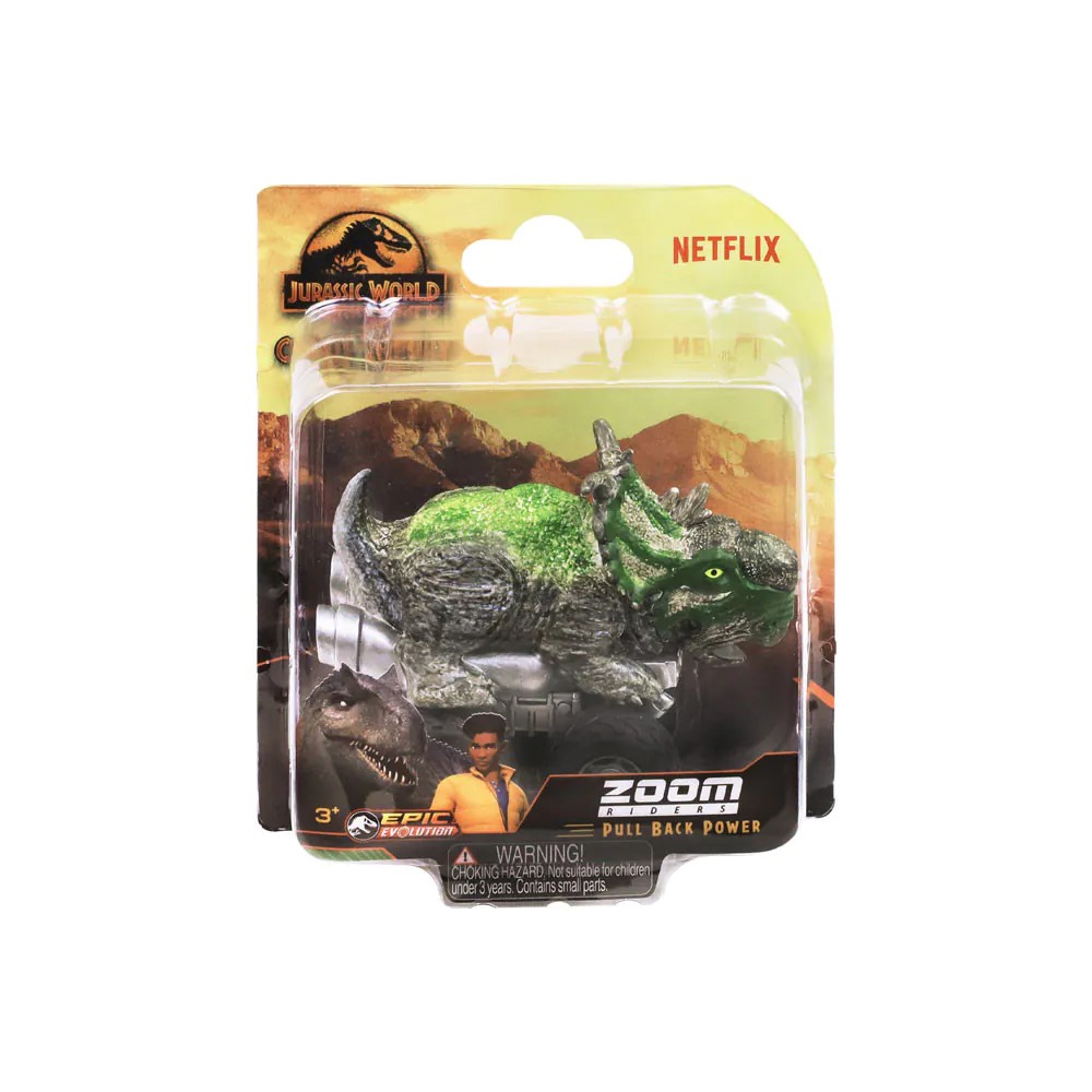 Masinuta Dinozaur Jurassic Zoom Riders Chaos Theory diverse modele - poza 3