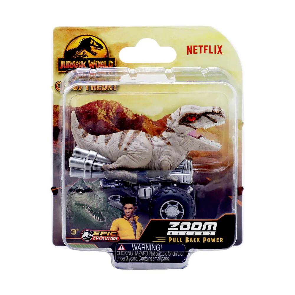 Masinuta Dinozaur Jurassic Zoom Riders Chaos Theory diverse modele - poza 4