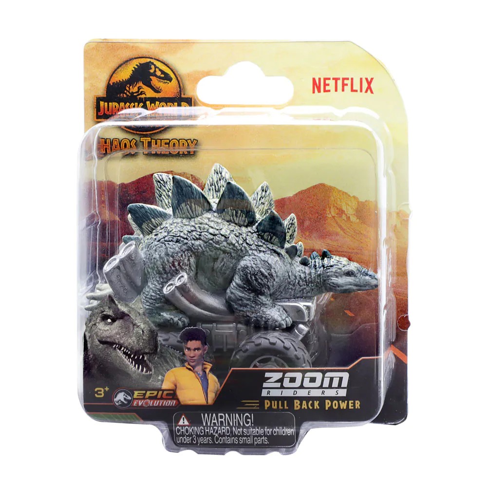 Masinuta Dinozaur Jurassic Zoom Riders Chaos Theory diverse modele - poza 5