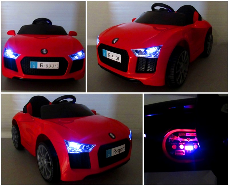 Masinuta electricа pentru copii Cabrio B4 Rosu - Autokids.ro - poza 5
