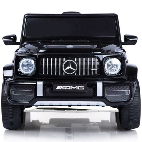 Masinuta electrica Chipolino SUV Mercedes AMG G63 cu scaun din piele si roti EVA black - poza 1