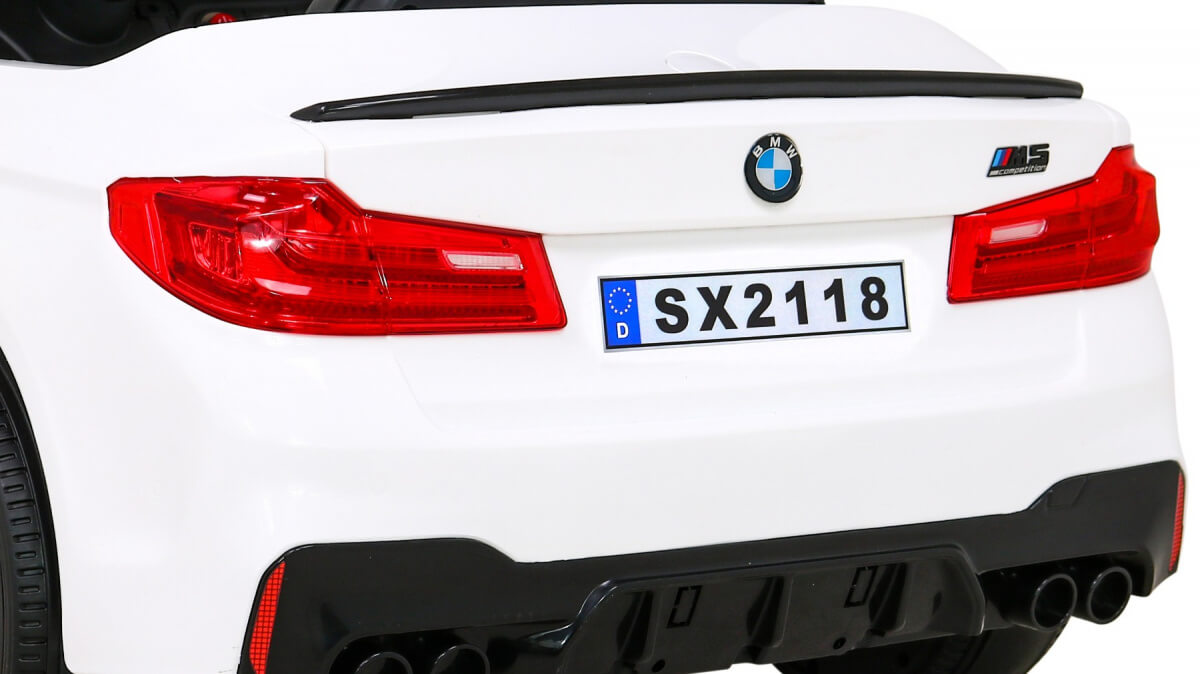 Masinuta electrica DRIFT pentru copii BMW M5 Competition LUX 24V 500W (2118-drift-lux) Alb - Autokids.ro - poza 4