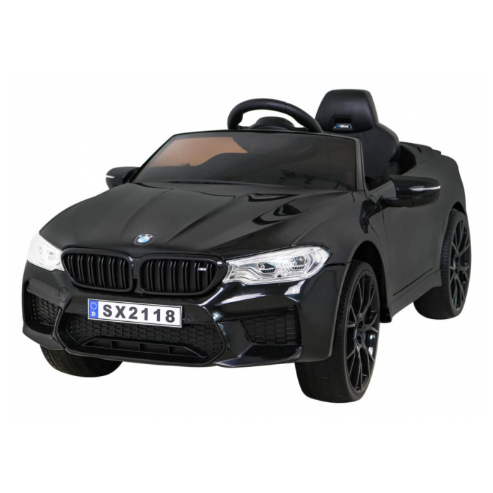 Masinuta electrica Drift pentru copii BMW M5 Competition LUX 24V 500W cu viteza maxima 13km/h (2118-drift-lux) Negru - Autokids.ro - poza 1