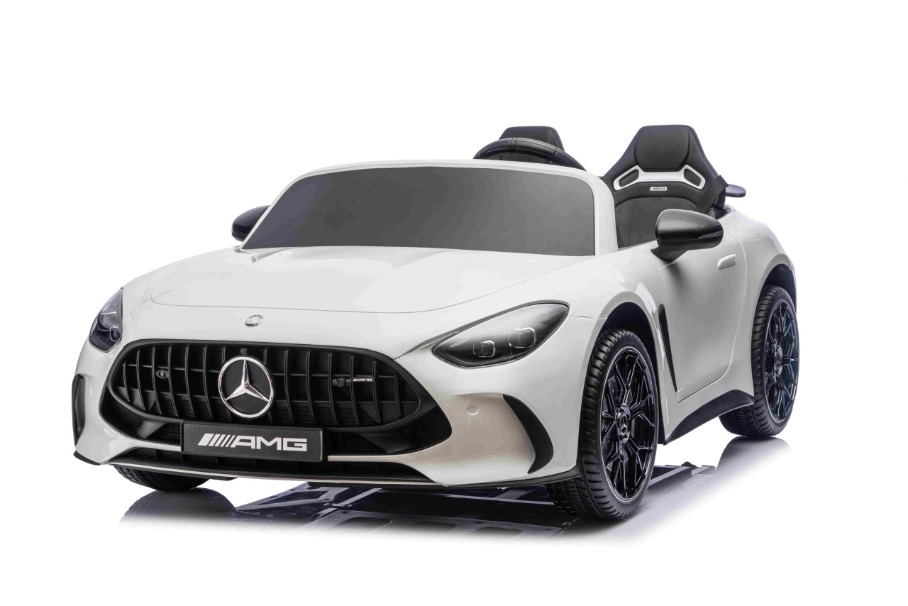 Masinuta electrica pentru copii 3-10 ani cu 2 locuri, Mercedes AMG GT63 NOU XXL 24V 800W 4x4 Alb - Autokids.ro - poza 1