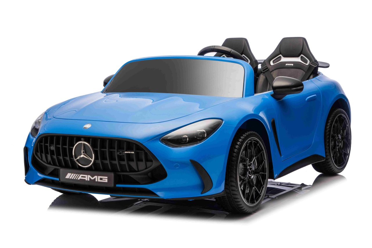 Masinuta electrica pentru copii 3-10 ani cu 2 locuri, Mercedes AMG GT63 NOU XXL 24V 800W 4x4 Albastru - Autokids.ro - poza 1