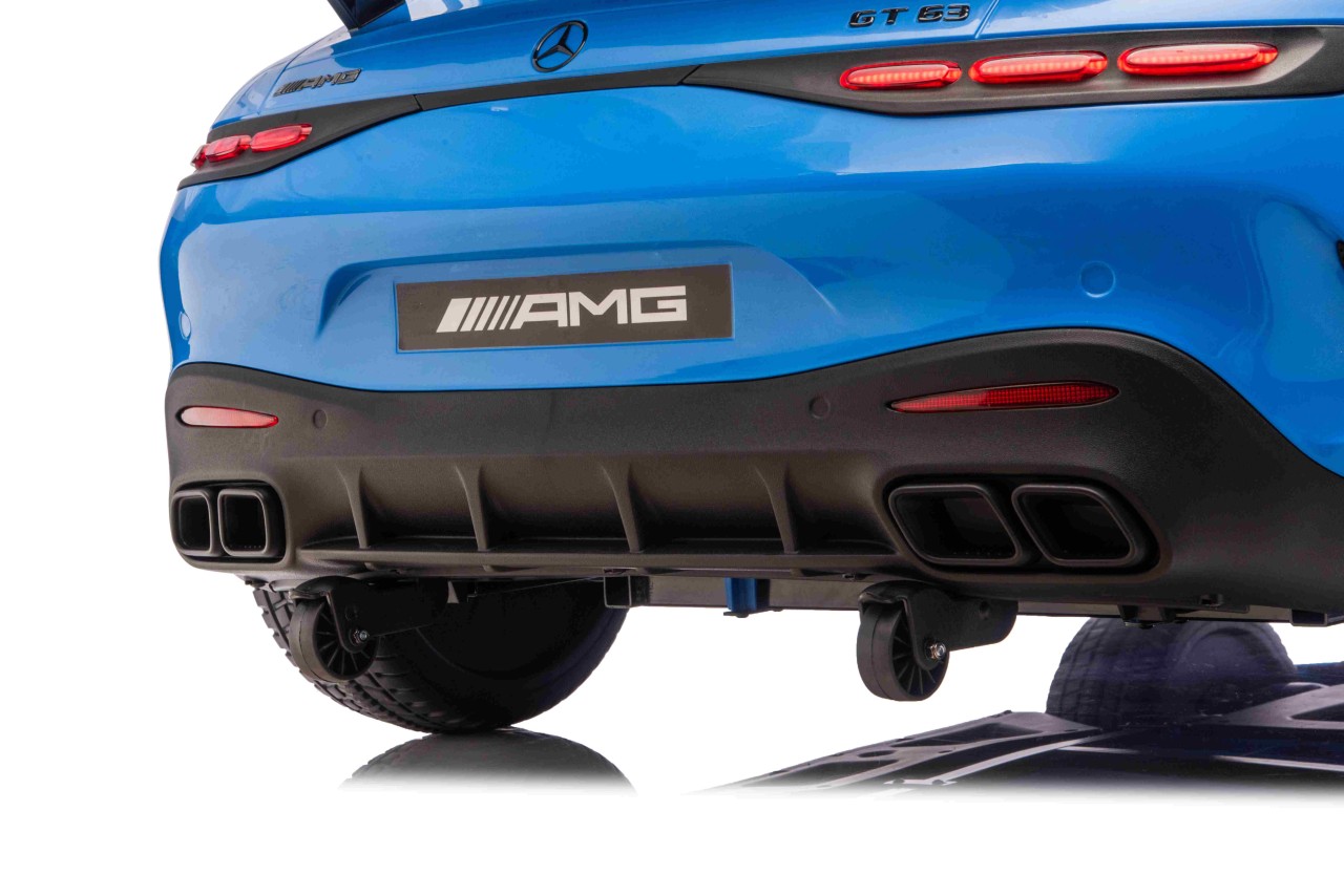 Masinuta electrica pentru copii 3-10 ani cu 2 locuri, Mercedes AMG GT63 NOU XXL 24V 800W 4x4 Albastru - Autokids.ro - poza 2
