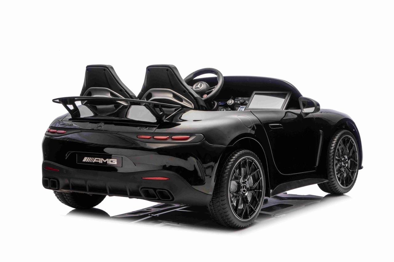 Masinuta electrica pentru copii 3-10 ani cu 2 locuri, Mercedes AMG GT63 NOU XXL 24V 800W 4x4 Negru - Autokids.ro - poza 3