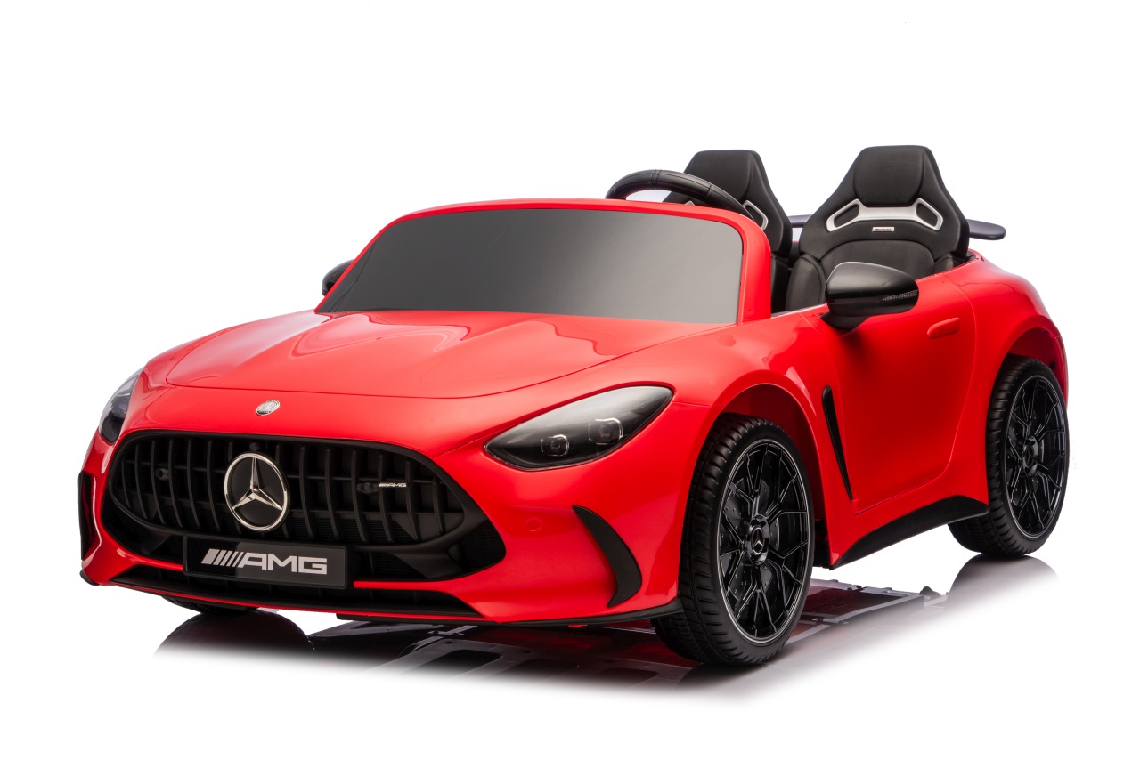 Masinuta electrica pentru copii 3-10 ani cu 2 locuri, Mercedes AMG GT63 NOU XXL 24V 800W 4x4 Rosu - Autokids.ro - poza 1