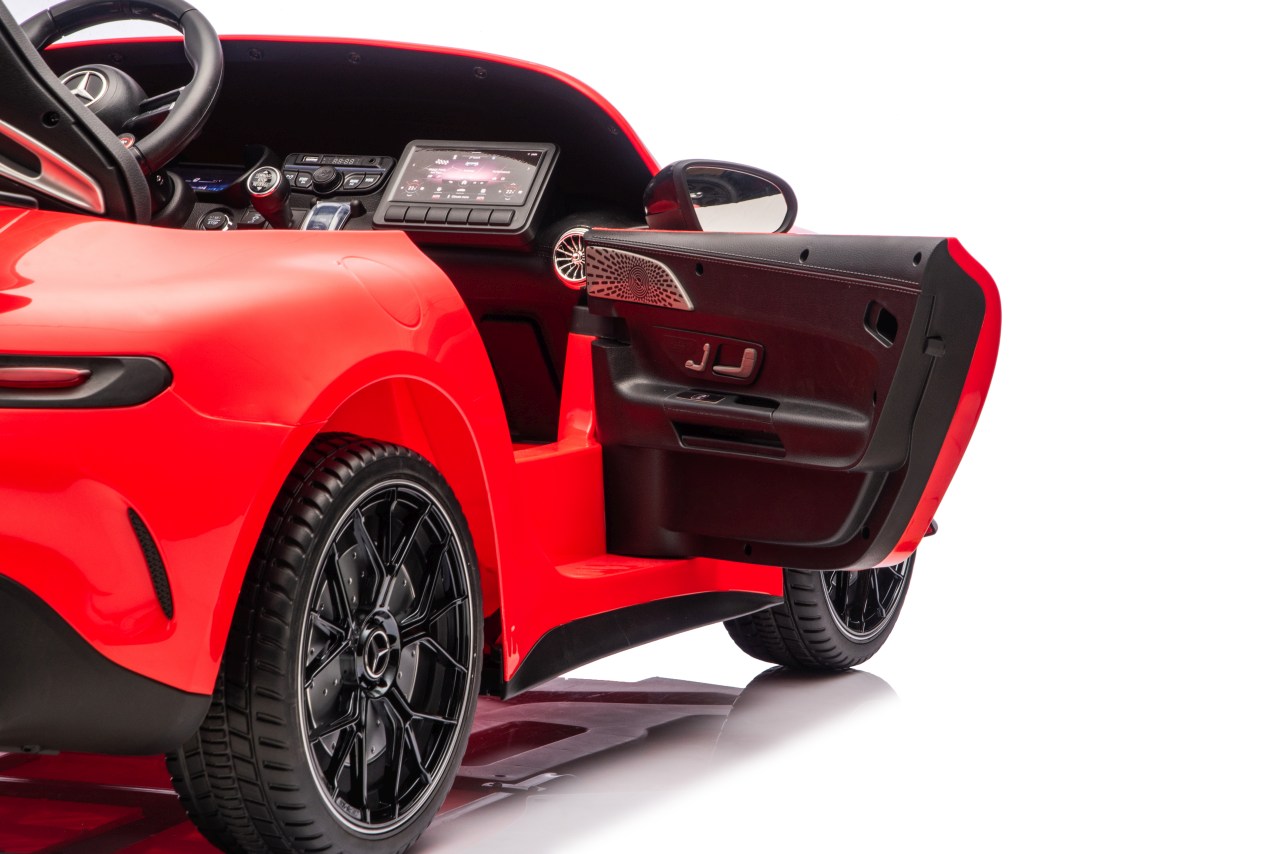 Masinuta electrica pentru copii 3-10 ani cu 2 locuri, Mercedes AMG GT63 NOU XXL 24V 800W 4x4 Rosu - Autokids.ro - poza 2