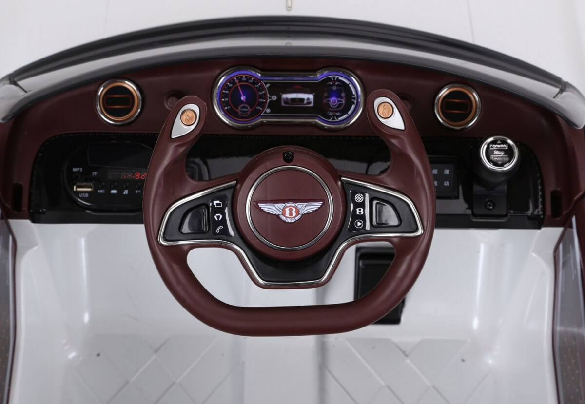 Masinuta electrica pentru copii BENTLEY EXP 12 (1166) Alb - Autokids.ro - poza 3