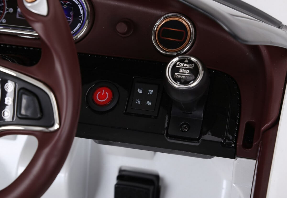 Masinuta electrica pentru copii BENTLEY EXP 12 (1166) Alb - Autokids.ro - poza 4