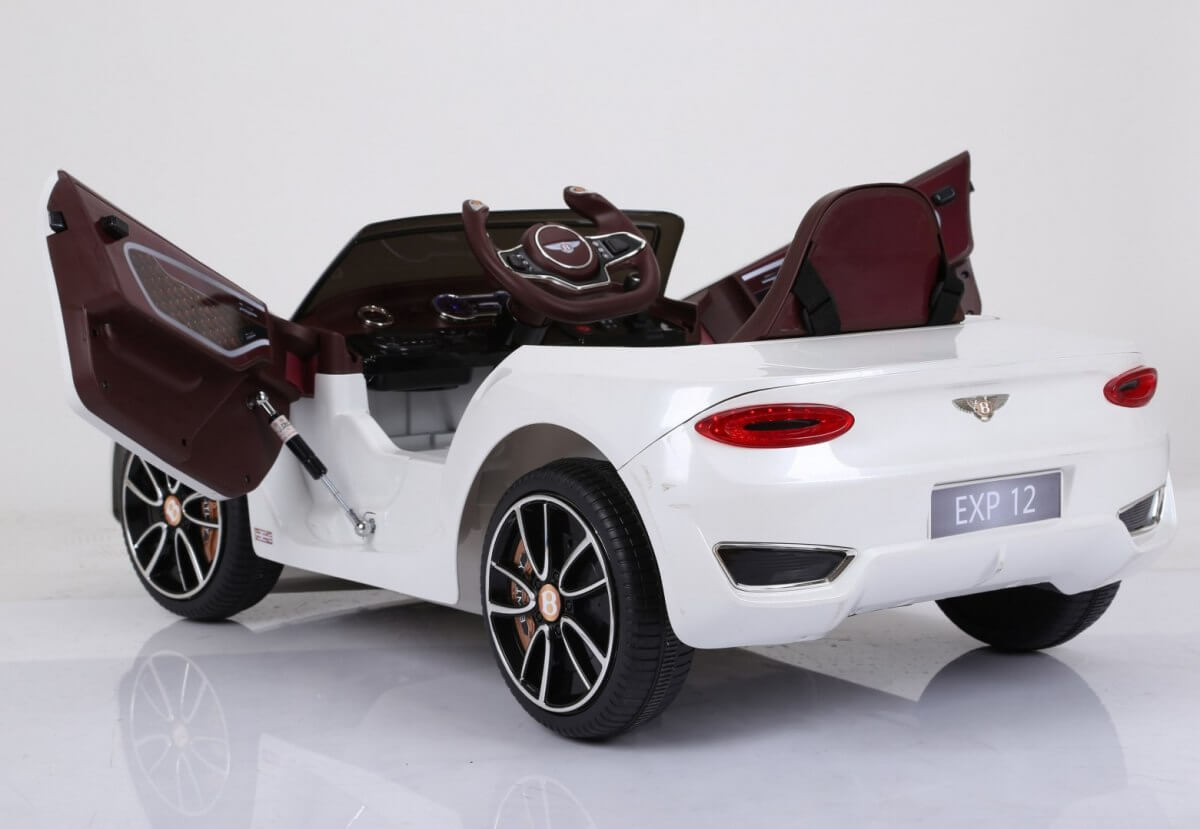 Masinuta electrica pentru copii BENTLEY EXP 12 (1166) Alb - Autokids.ro - poza 5