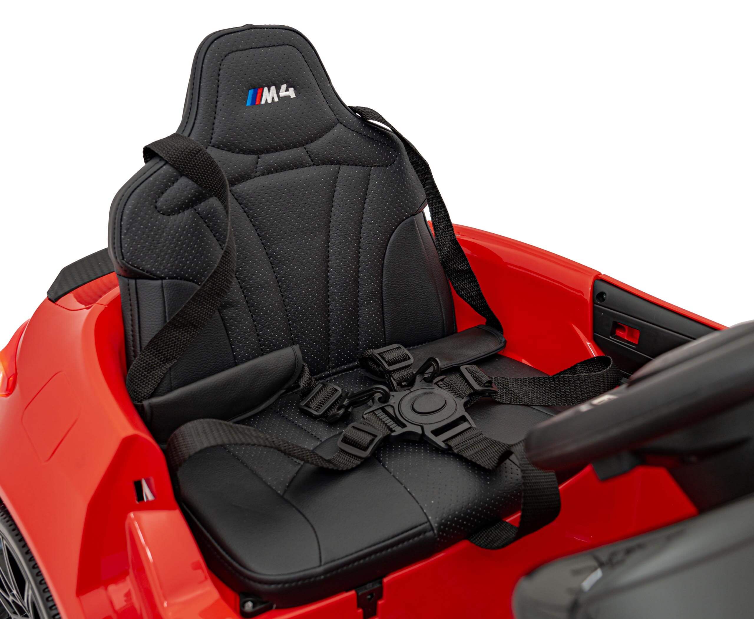 Masinuta electrica pentru copii BMW M4 Competition 12V 90W (sx2418) Gri metalizat - Autokids.ro - poza 3