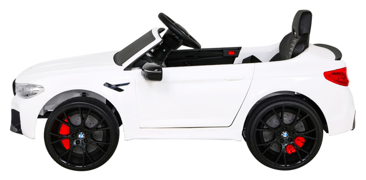 Masinuta electrica pentru copii BMW M5 F90 Lux 12V (2118) Alb - Autokids.ro - poza 4