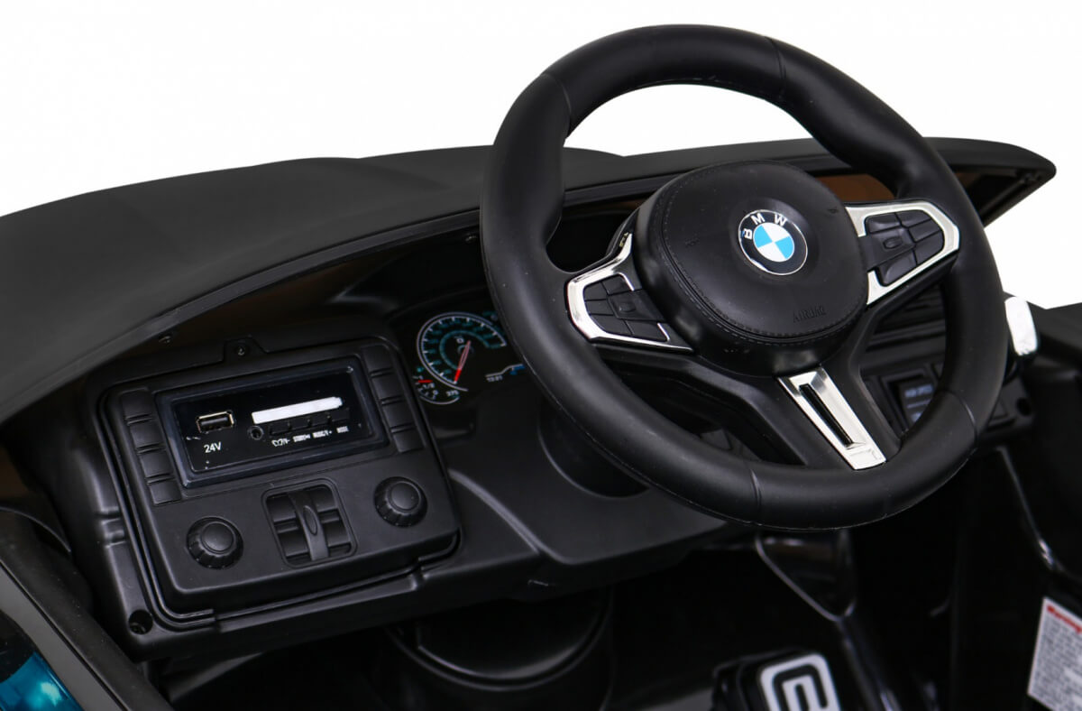 Masinuta electrica pentru copii BMW M5 F90 Lux 12V (2118) Negru - Autokids.ro - poza 3