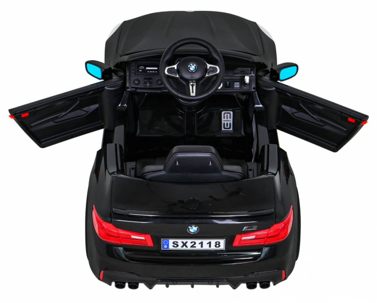 Masinuta electrica pentru copii BMW M5 F90 Lux 12V (2118) Negru - Autokids.ro - poza 5