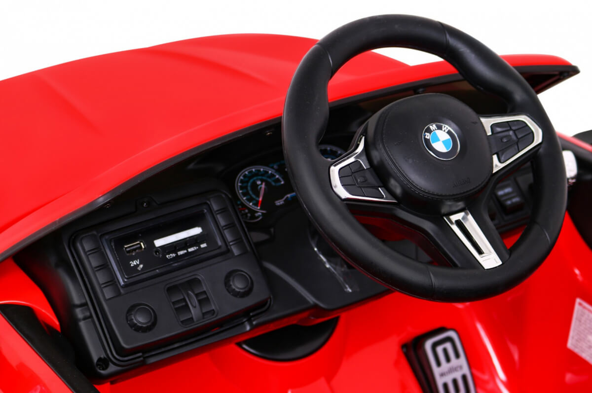 Masinuta electrica pentru copii BMW M5 F90 Lux 12V (2118) Rosu - Autokids.ro - poza 4