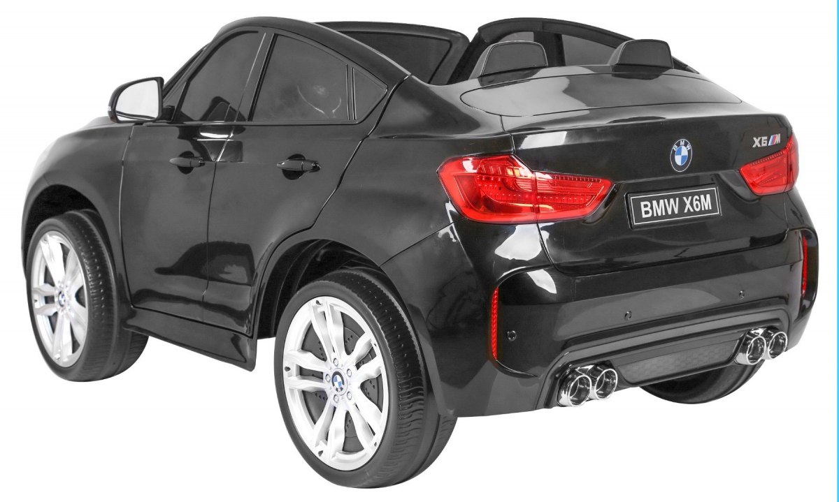 Masinuta electrica pentru copii BMW X6M (2168) XXL cu 2 locuri, Negru metalizat - Autokids.ro - poza 5