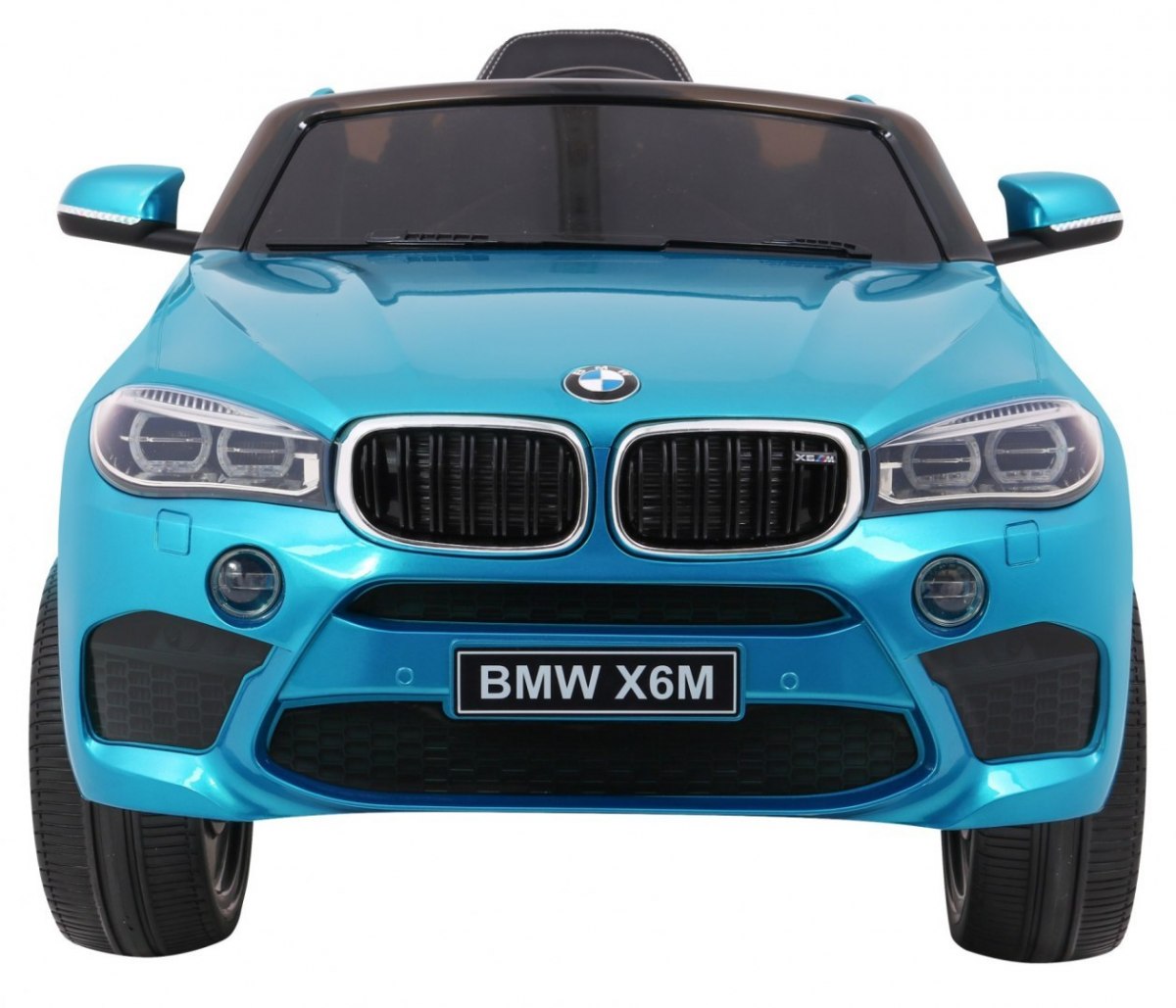 Masinuta electrica pentru copii BMW X6M (2199) Albastru metalizat - Autokids.ro - poza 3