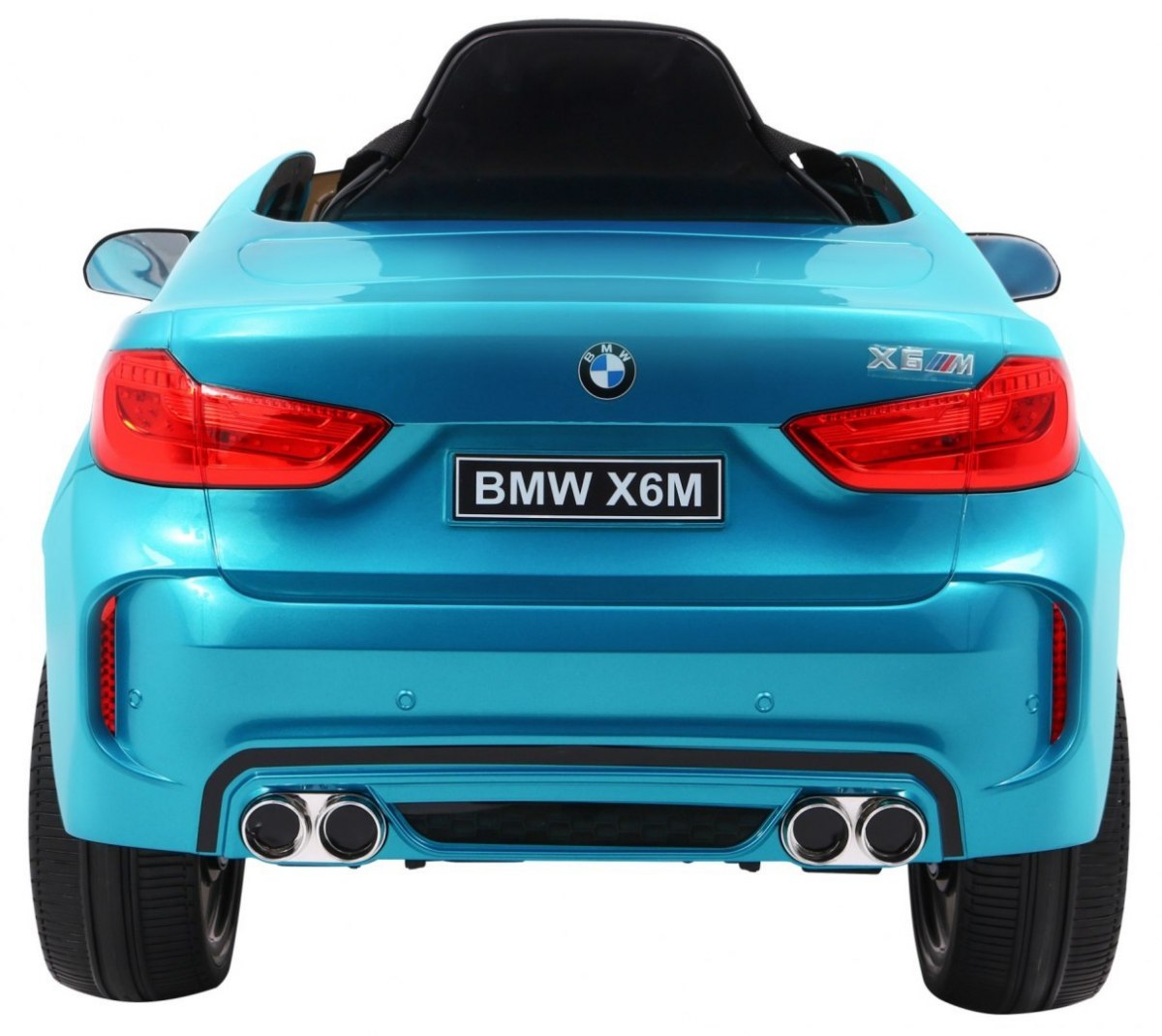 Masinuta electrica pentru copii BMW X6M (2199) Albastru metalizat - Autokids.ro - poza 4