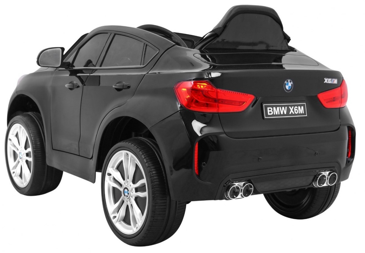Masinuta electrica pentru copii BMW X6M (2199) Negru metalizat - Autokids.ro - poza 2