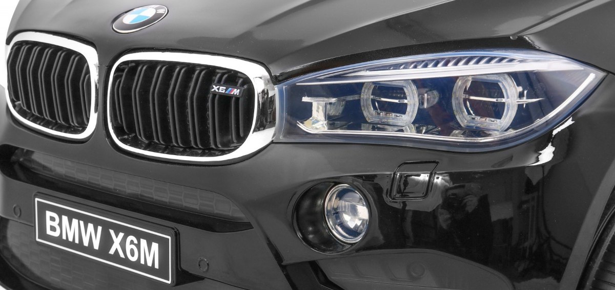 Masinuta electrica pentru copii BMW X6M (2199) Negru metalizat - Autokids.ro - poza 5