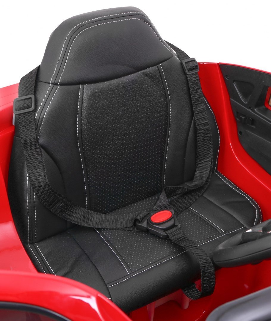 Masinuta electrica pentru copii BMW X6M (2199) Visiniu metalizat - Autokids.ro - poza 4