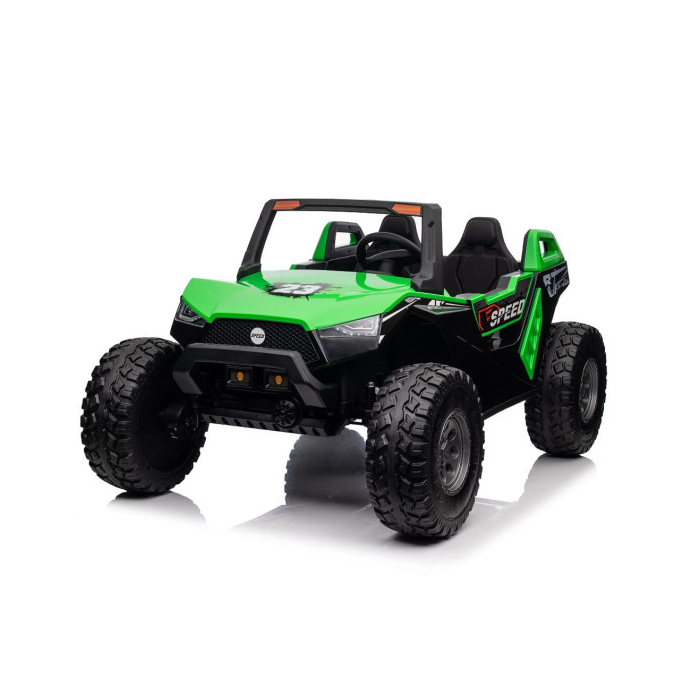 Masinuta electrica pentru copii Buggy XXL 400W cu 2 locuri 24V 4x4 (SX1928) Verde - Autokids.ro - poza 1