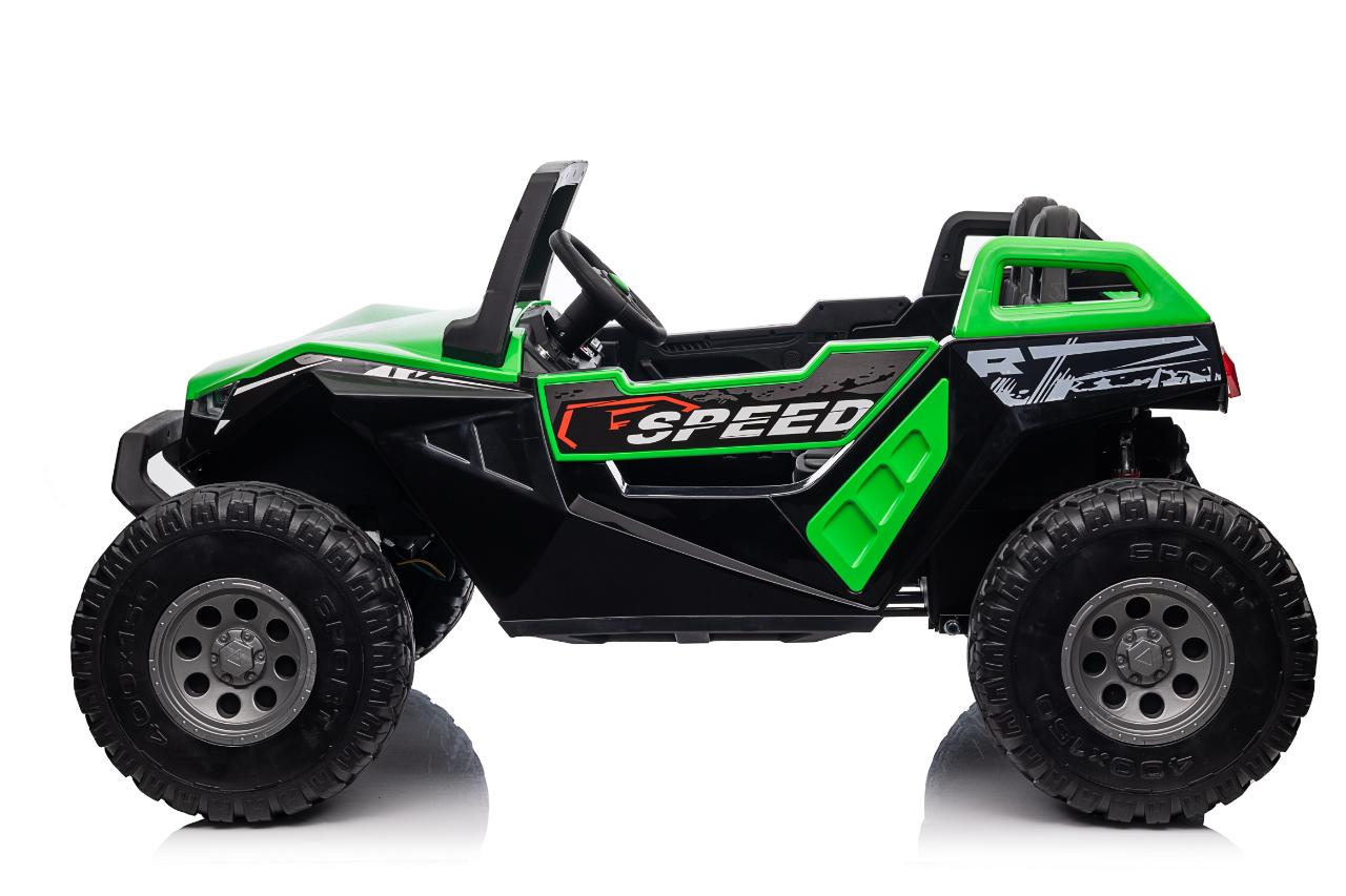 Masinuta electrica pentru copii Buggy XXL 400W cu 2 locuri 24V 4x4 (SX1928) Verde - Autokids.ro - poza 3