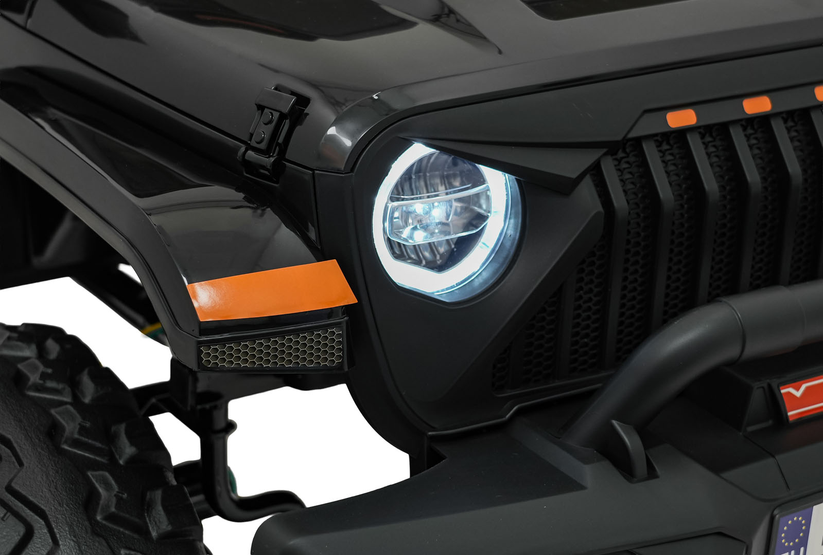 Masinuta electrica pentru copii cu 2 locuri Jeep Extreme Sport 24V 400W 4x4 (2539) Negru - Autokids.ro - poza 5