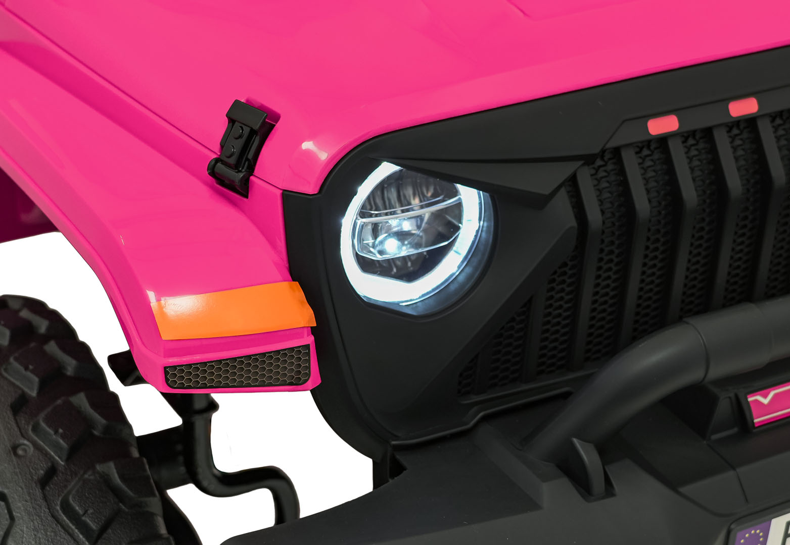 Masinuta electrica pentru copii cu 2 locuri Jeep Extreme Sport 24V 400W 4x4 (2539) Roz - Autokids.ro - poza 5