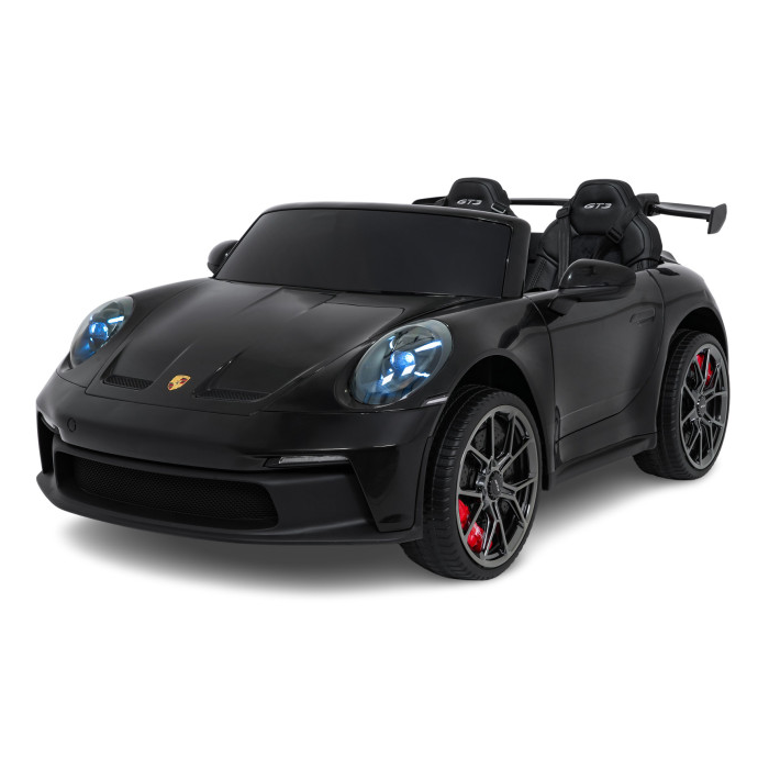 Masinuta electrica pentru copii cu 2 locuri PORSCHE 911 GT3 24V 800W 4x4 (P911) Negru - Autokids.ro - poza 1