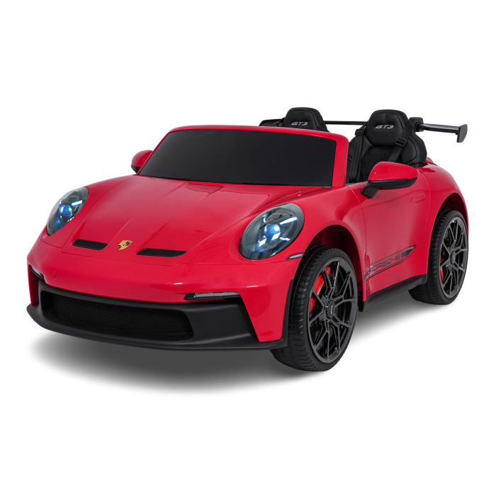 Masinuta electrica pentru copii cu 2 locuri PORSCHE 911 GT3 24V 800W 4x4 (P911) Rosu - Autokids.ro - poza 1