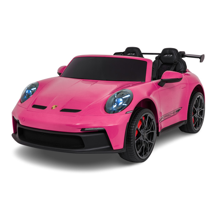 Masinuta electrica pentru copii cu 2 locuri PORSCHE 911 GT3 24V 800W 4x4 (P911) Roz - Autokids.ro - poza 1