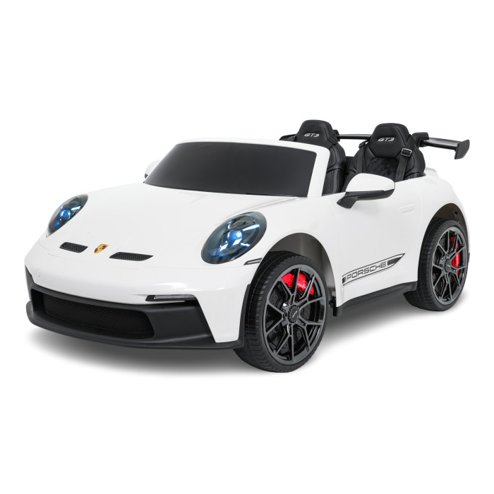 Masinuta electrica pentru copii cu 2 locuri PORSCHE 911 GT3 STRONG 24V (P911-mp4) Alb - Autokids.ro