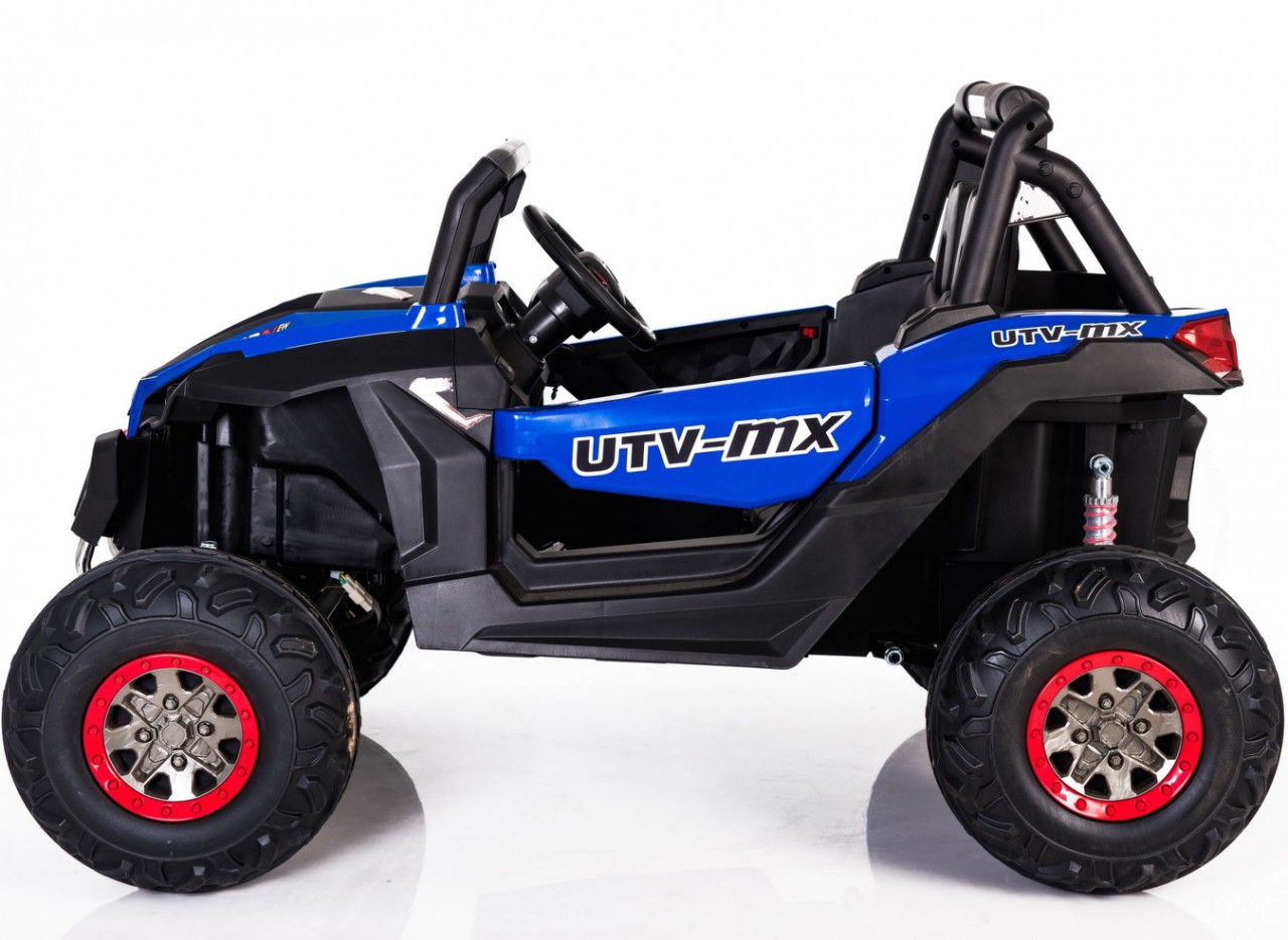 Masinuta electrica pentru copii cu 2 locuri UTV BUGGY POWER 180W 4x4 (ХМХ-603) Albastru - Autokids.ro - poza 2