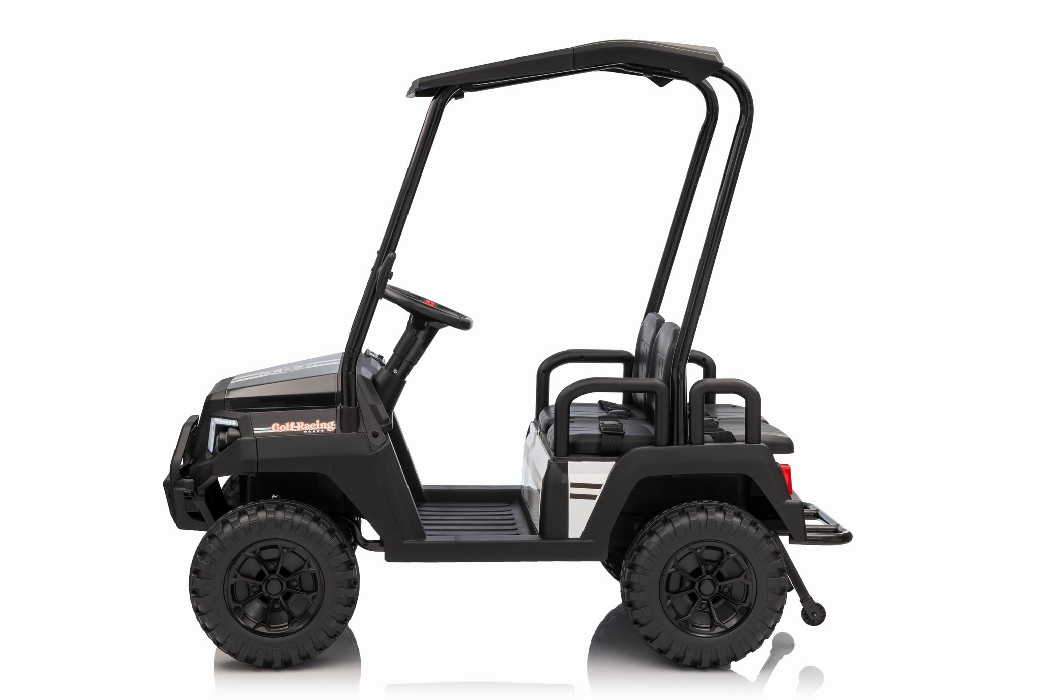 Masinuta electrica pentru copii cu 4 locuri UTV Champion Lux 24V 400W 4x4 (650R) Negru - Autokids.ro - poza 2