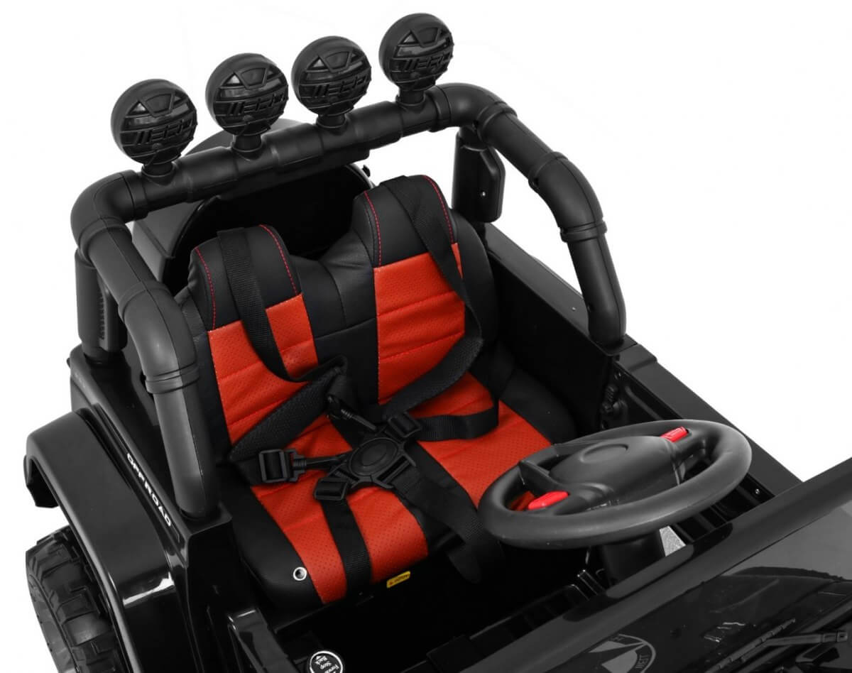 Masinuta electrica pentru copii FULL TIME 4WD (7588) 4x4, Negru - Autokids.ro - poza 4