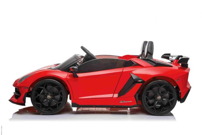 Masinuta electrica pentru copii Lamborghini Aventador SVJ Roadster 24V Drift cu 2 locuri (2028-drift) Rosu - Autokids.ro - poza 2