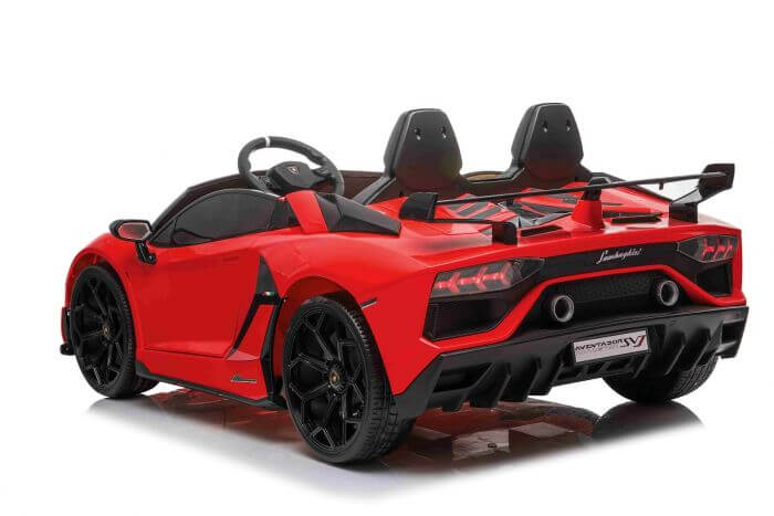 Masinuta electrica pentru copii Lamborghini Aventador SVJ Roadster 24V Drift cu 2 locuri (2028-drift) Rosu - Autokids.ro - poza 3