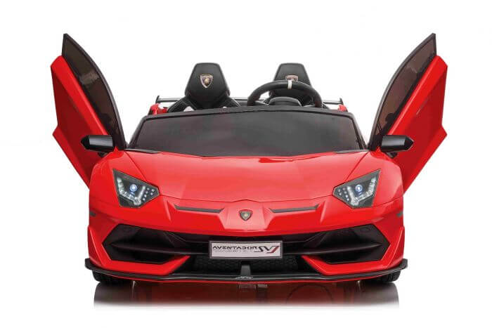 Masinuta electrica pentru copii Lamborghini Aventador SVJ Roadster 24V Drift cu 2 locuri (2028-drift) Rosu - Autokids.ro - poza 4