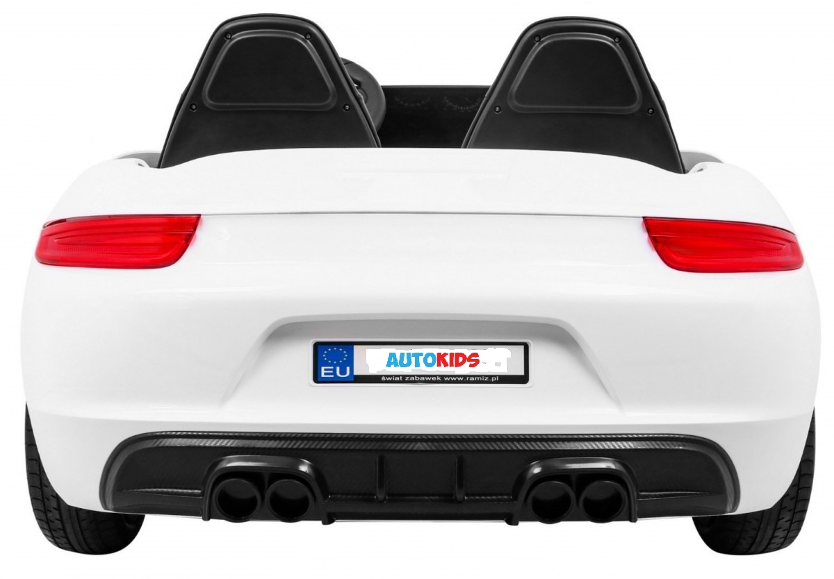 Masinuta electrica pentru copii mari 'PERFECTA', 2 locuri cu sarcina pana la 100kg si viteza max 15km/h (A021) Alb - Autokids.ro - poza 3