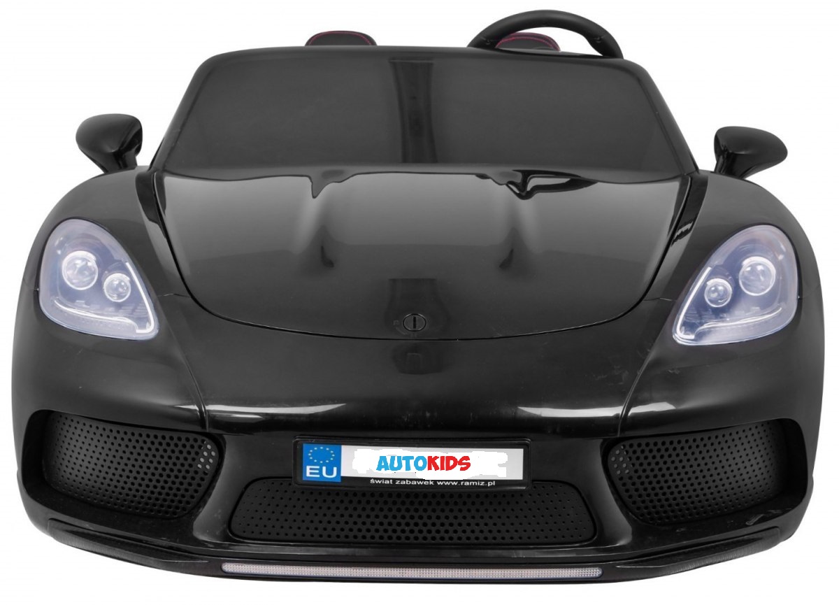 Masinuta electrica pentru copii mari 'PERFECTA', 2 locuri cu sarcina pana la 100kg si viteza max 15km/h (A021) Negru - Autokids.ro - poza 4