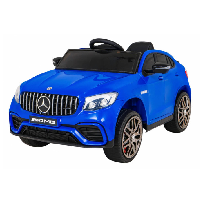 Masinuta electrica pentru copii Mercedes AMG GLC63s 4x4 (5688) Albastru - Autokids.ro